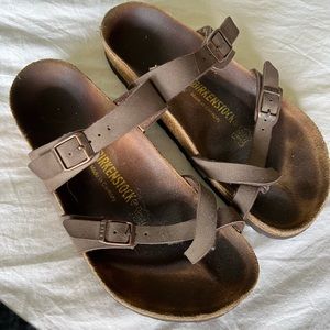 Brown Mayari Birkenstocks